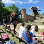 eductour-28-avril-talmont-st-hilaire-chateau-spectacle