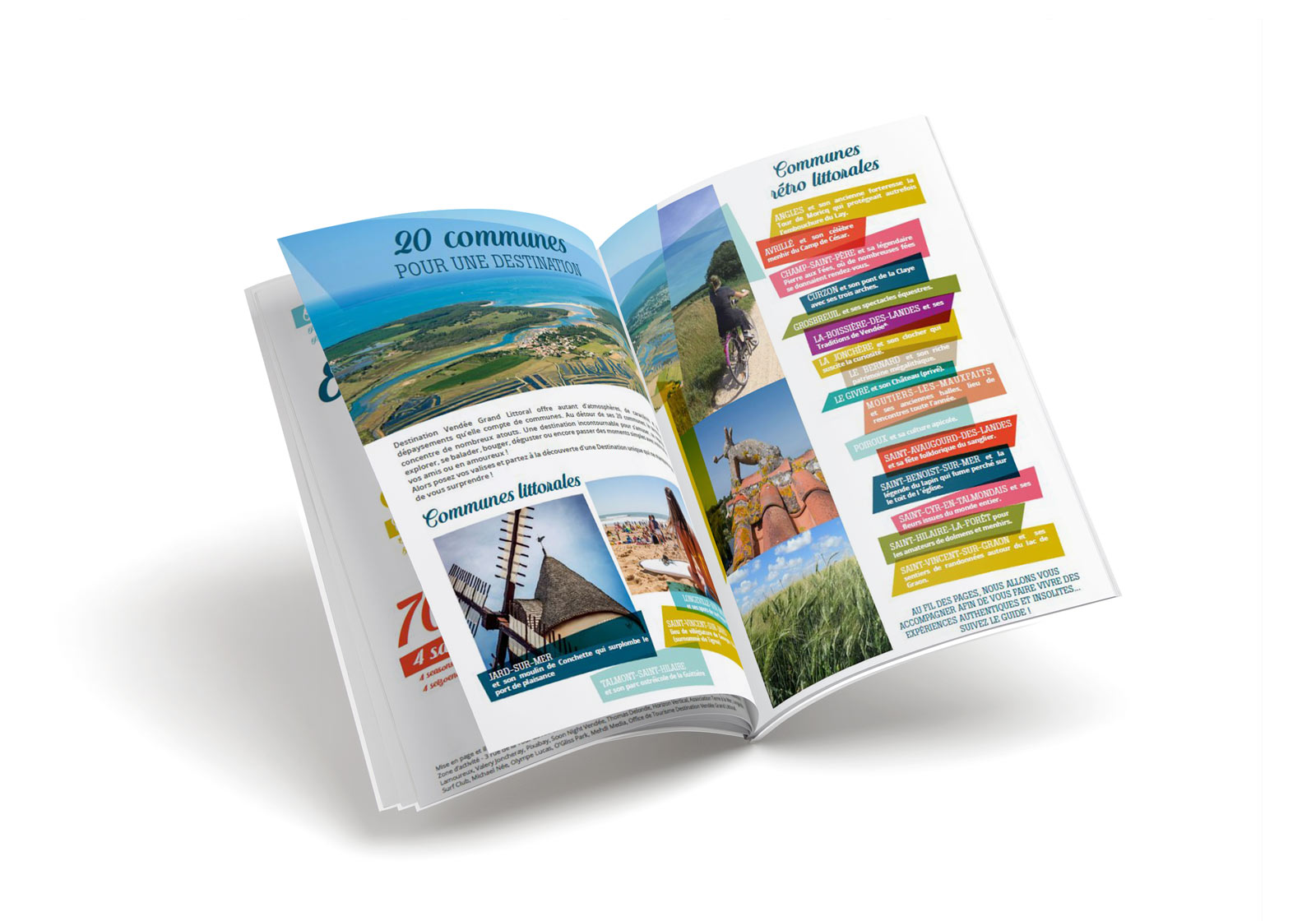 Brochure de l'Office de Tourisme de la Destination Vendée Grand Littoral