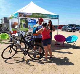 Rendez-vous de la Vendée Vélo 2019 à Longeville sur Mer
