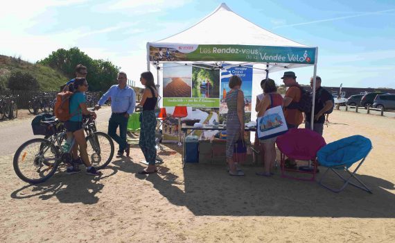 Rendez-vous de la Vendée Vélo 2019 à Longeville sur Mer