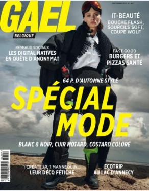 Couverture du magazine belge GAEL